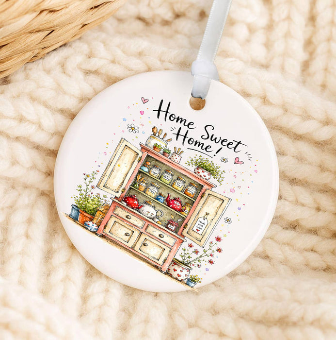 Country Cabinet Home Sweet Home Ornament