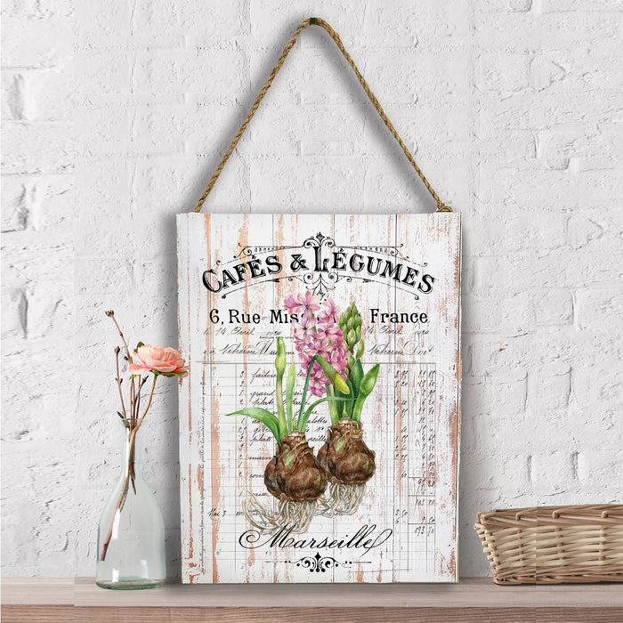 French Spring Bulbs Daffodils Wall Decor