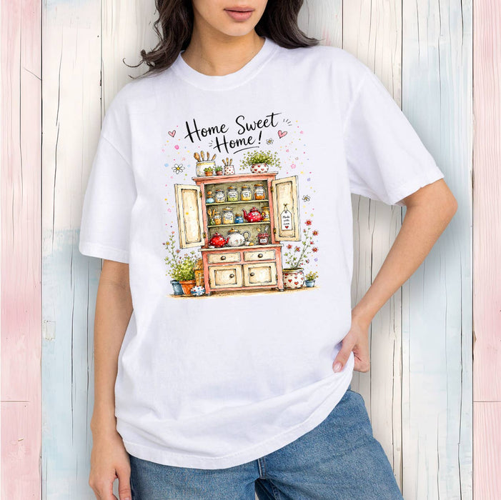 Country Cabinet Home Sweet Home T-Shirt