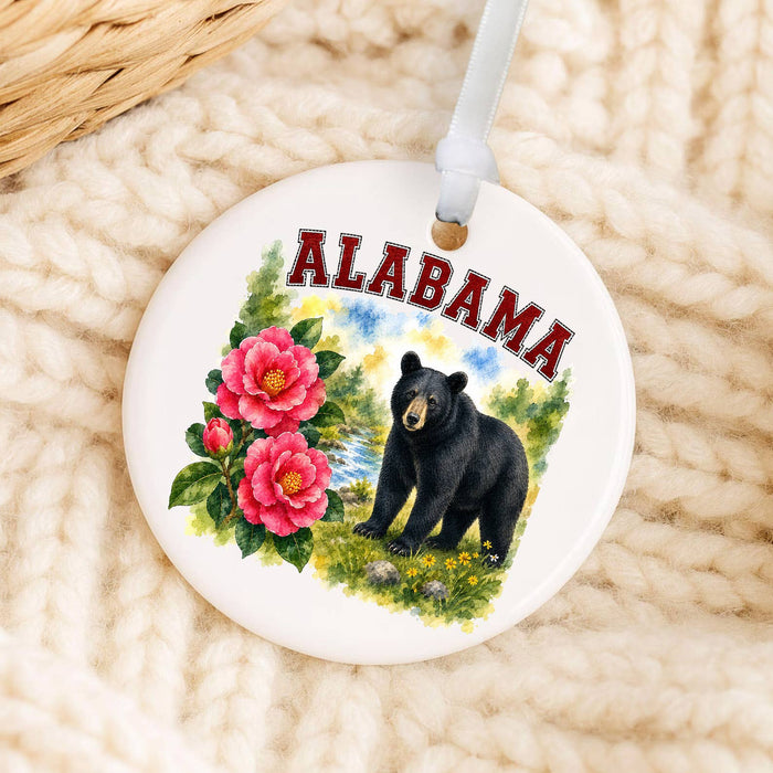 Alabama State Bird and Animal Ornament