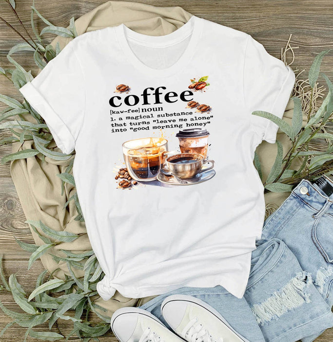 Coffee Magical Substance Funny T-Shirt