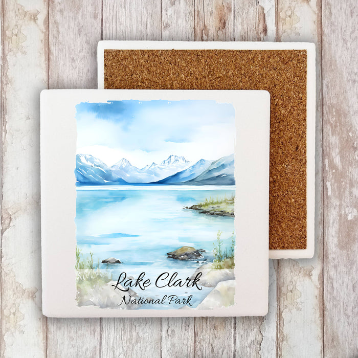 Lake Clark National Park Alaska  Stone Coaster