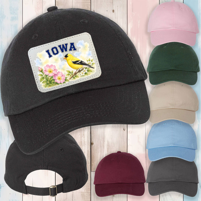 Iowa State Bird and Animal Baseball Hat