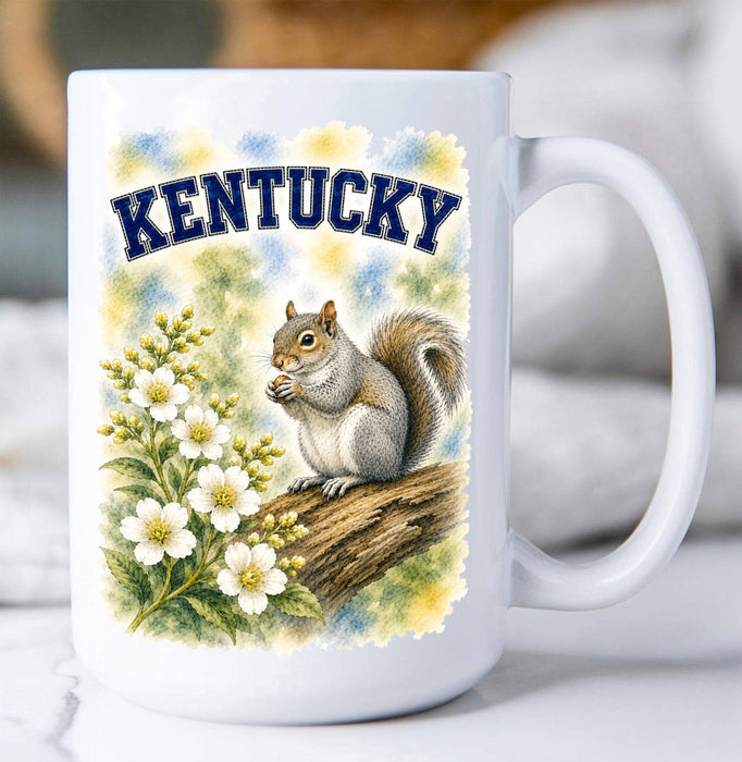 Kentucky State Bird and Animal Coffee Mug