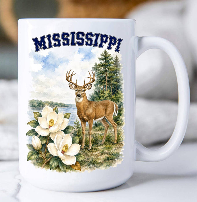 Mississippi State Bird and Animal Coffee Mug
