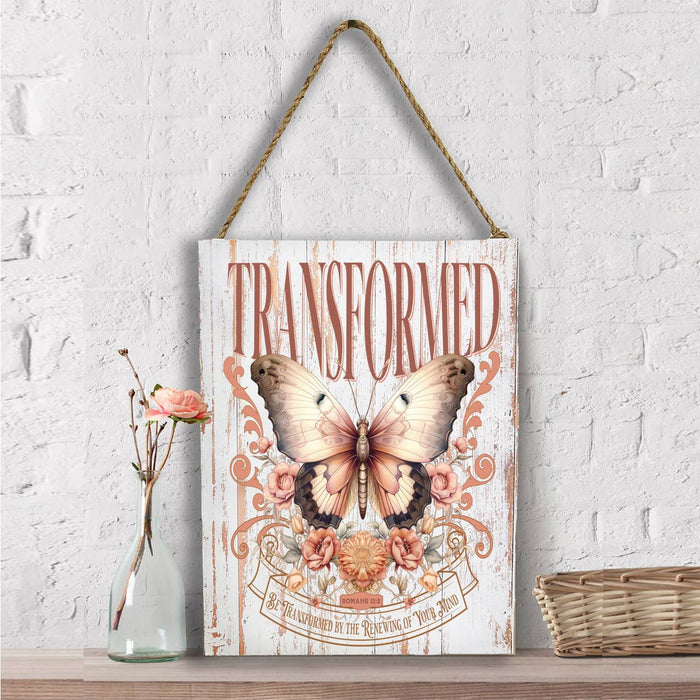 Transform Renewing your Mind Spiritual Wall Decor