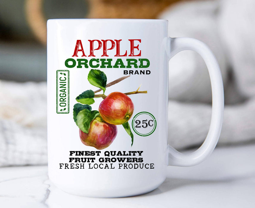 Farmhouse Apple Orchard Organic Coffee Mug