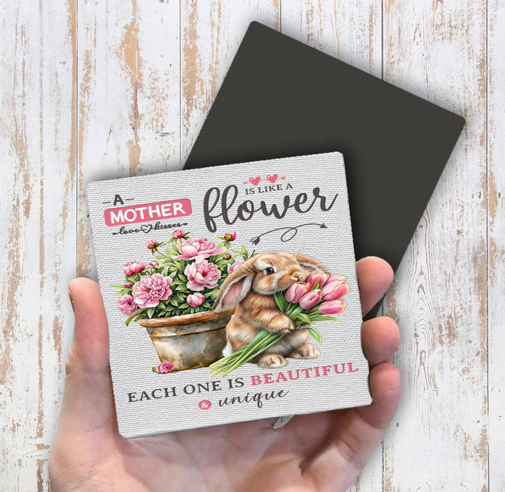 Mothers Blessing is Like a Flower Magnet Fridge