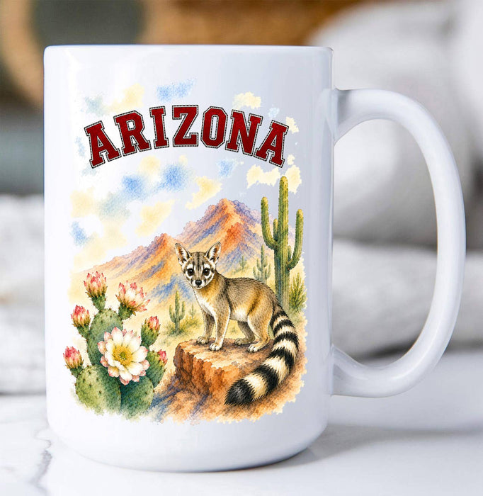 Arizona State Bird and Animal Coffee Mug