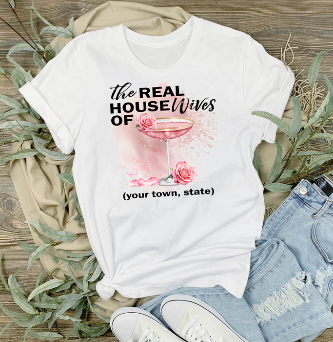 Martini The Real House Wifes of T-Shirt