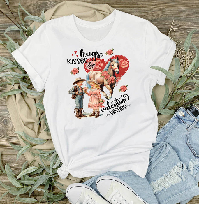 Vintage Western Cowboy Valentine T-Shirt