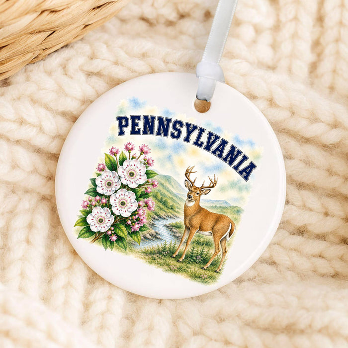Pennsylvania State Bird and Animal Ornament