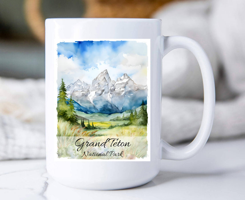 Grand Teton National Park Wyoming Coffee Mug