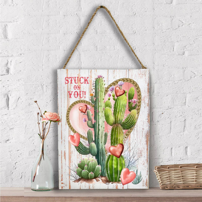 Valentine Western Saguaro Cactus Wall Decor