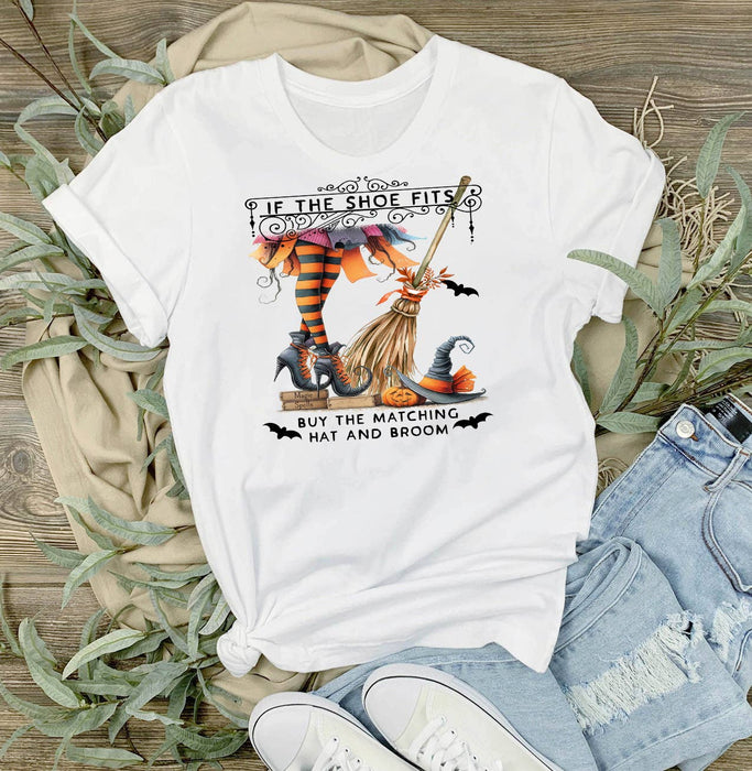 Halloween Witch If the Shoe Fits T-Shirt