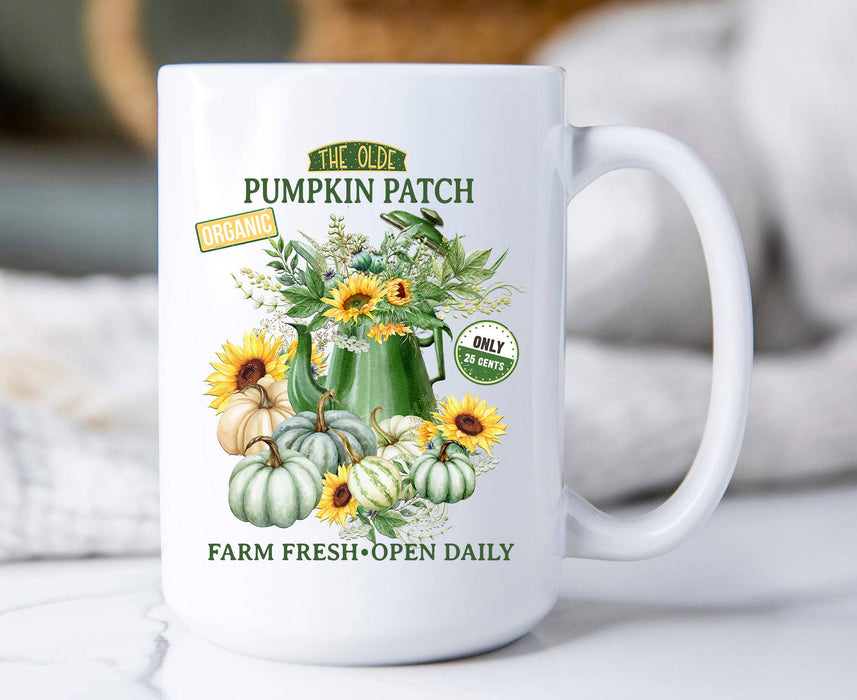 Fall Autumn Farm Pumpkin Patch  Coffee Mug