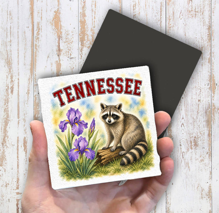 Tennessee State Bird and Animal Magnet Fridge