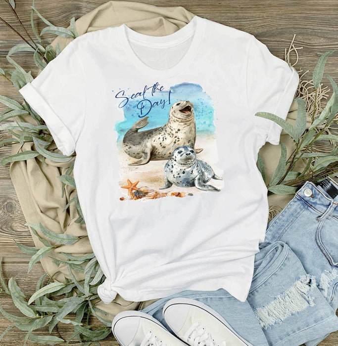 Seal the Day Coastal Ocean T-Shirt