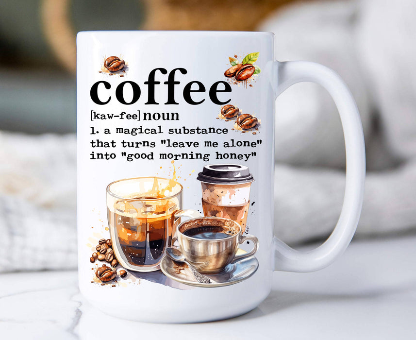 Magical Substance Funny 15 oz Coffee Mug
