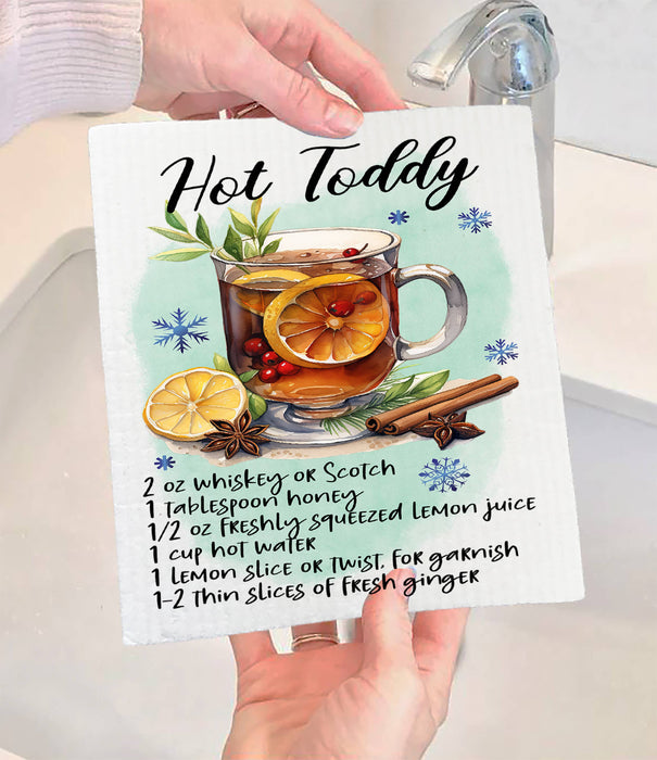 Christmas Cocktail Hot Toddy Recipe Swedish Dishcloth
