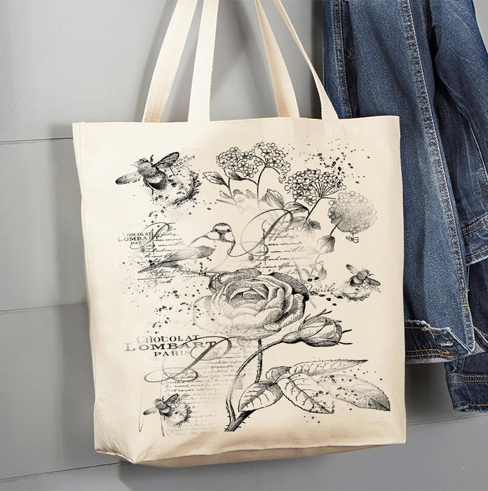 Shabby chic tote bags cheap