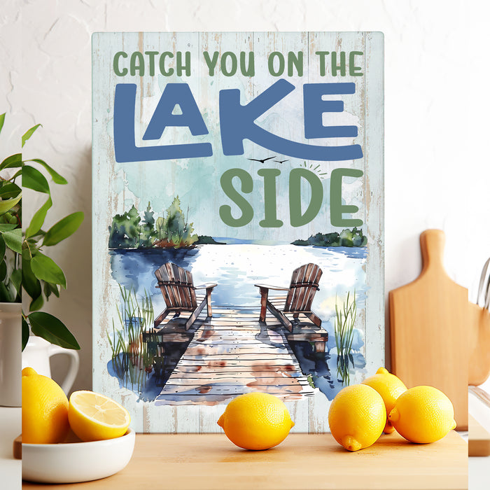 Meet you at the Lake Side Cutting Board