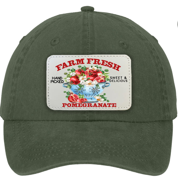 Country Farm Fresh Pomegranate Baseball Hat