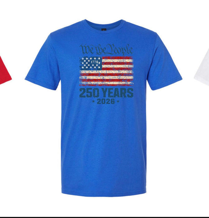 Patriotic We The People 250 America T-Shirt