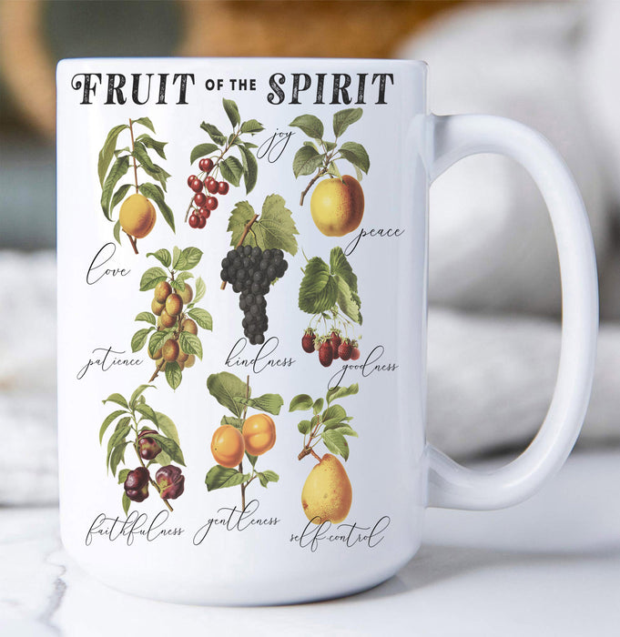 Fruit of the Spirit Spiritual Coffee Mug