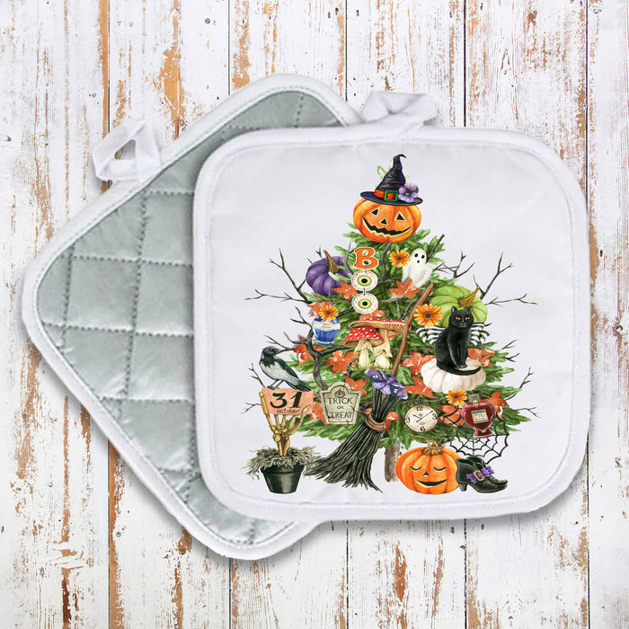 Halloween Trick or Treat Pot Holder