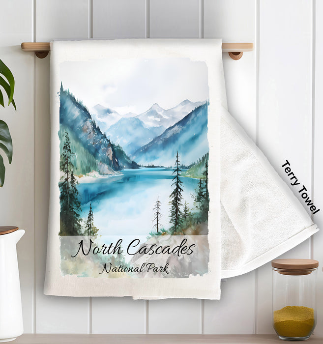 North Cascades National Park Washington Kitchen Terry Towel