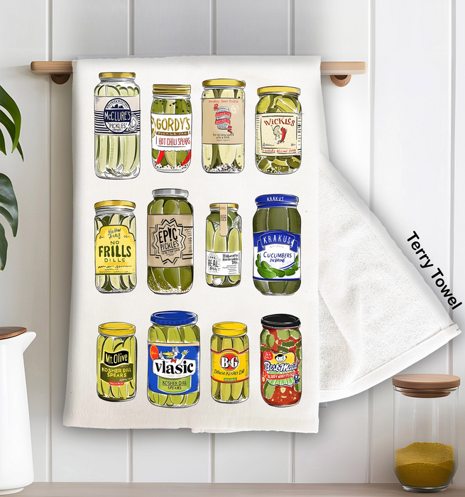 Pickles Vintage Pickles Terry Cloth Towel