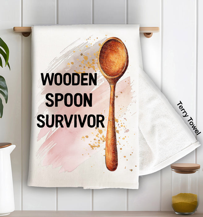 Wooden Spoon Survivor Kitchen Terry Towel