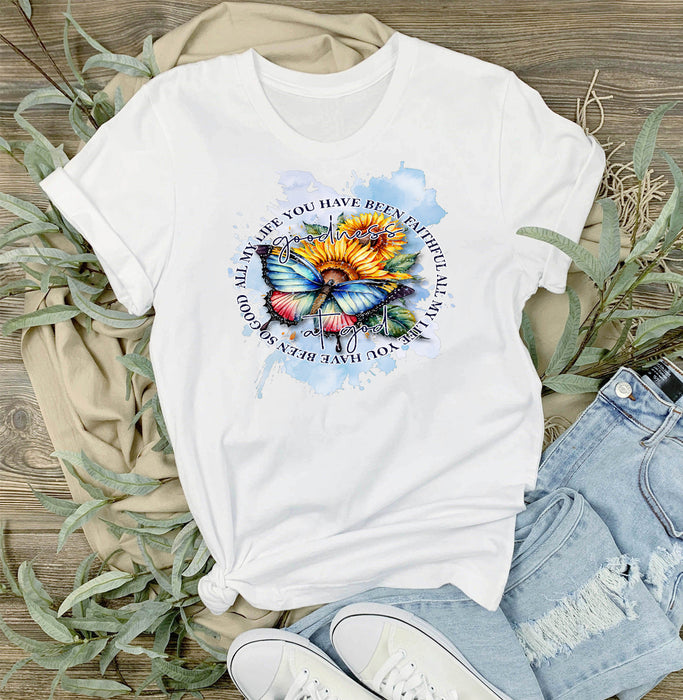 Goodness of God Butterfly Spiritual T-Shirt