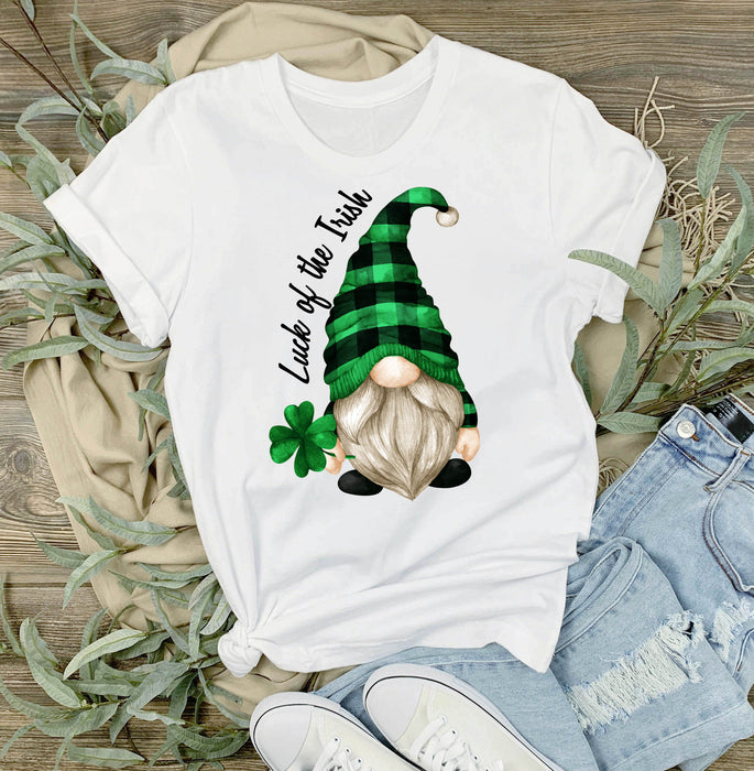 St Patricks Day Gnome Lucky T-Shirt