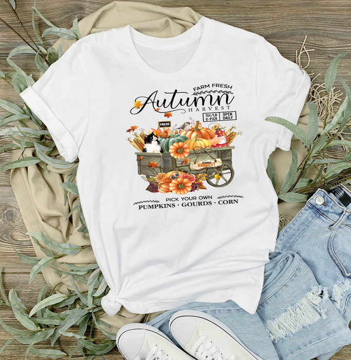 Farm Fresh Fall Autumn Harvest T-Shirt