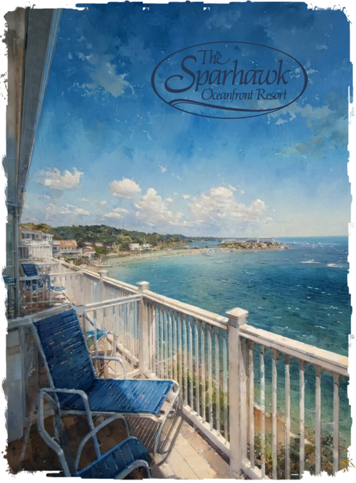 Sparhawk Deck w Chair Coffee Mug — Avery Lane Gifts