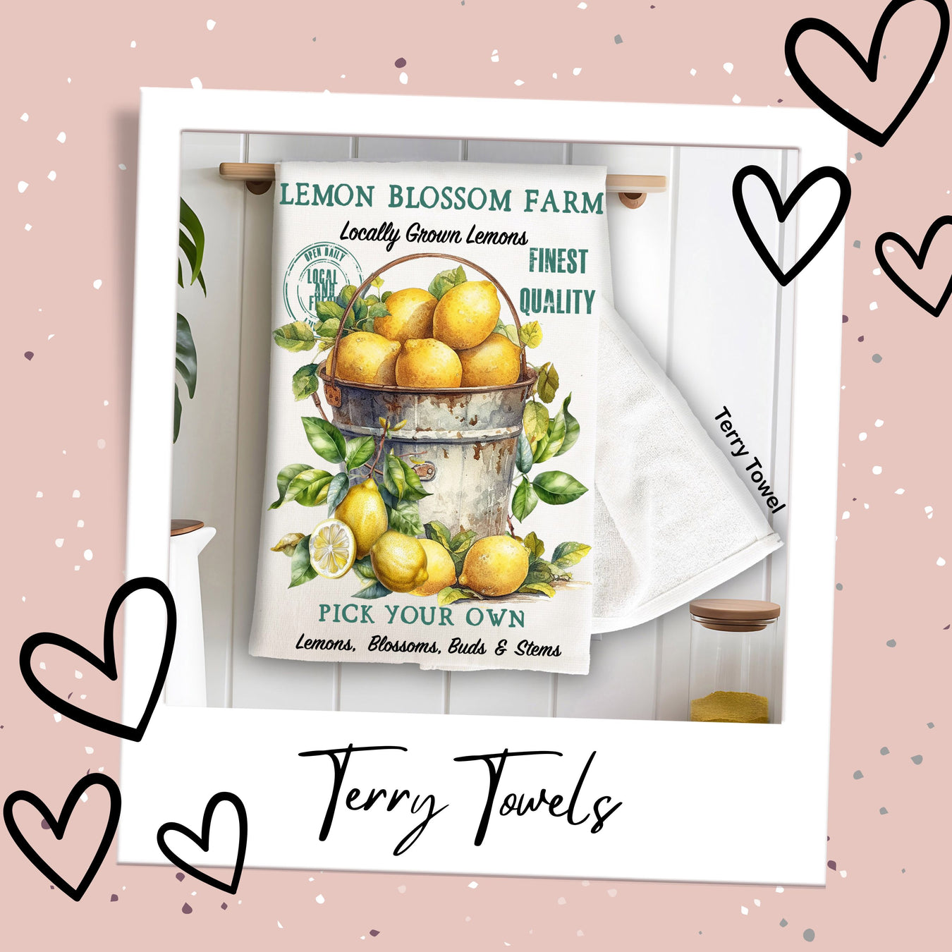 Terry Cloth Kitchen Towel