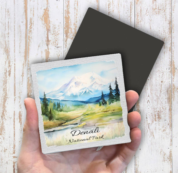 Denali National Park Alaska Magnet Fridge