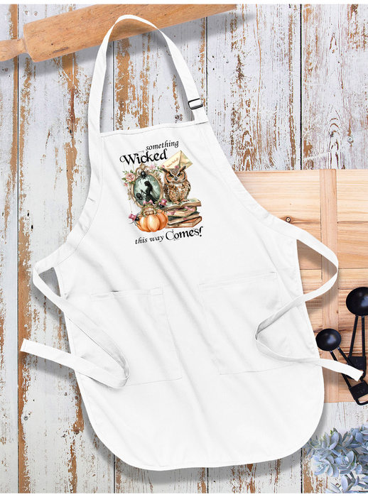 Halloween Something Wicked Comes Apron