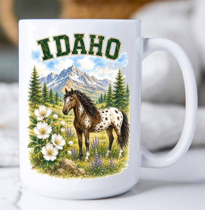 Idaho State Bird and Animal Coffee Mug