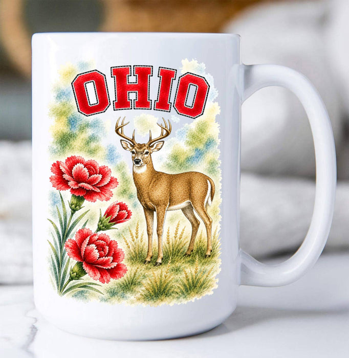 Ohio State Bird and Animal Coffee Mug