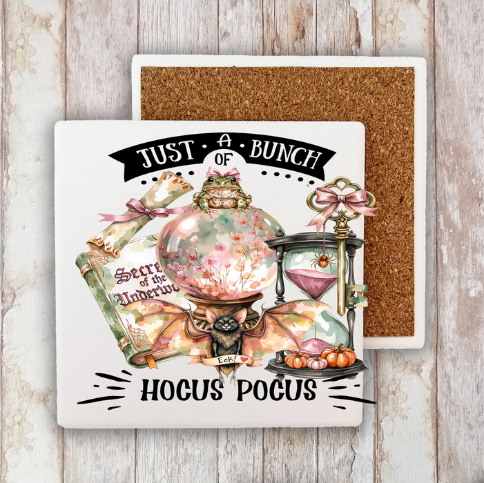 Halloween Bunch of Hocus Pocus Stone Coaster