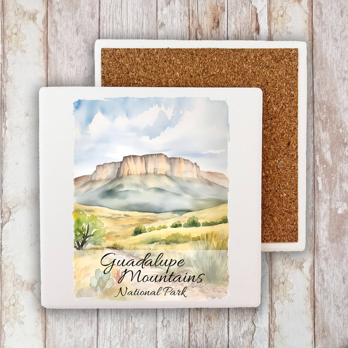 Guadalupe Mountains National Park Texas Stone Coaster