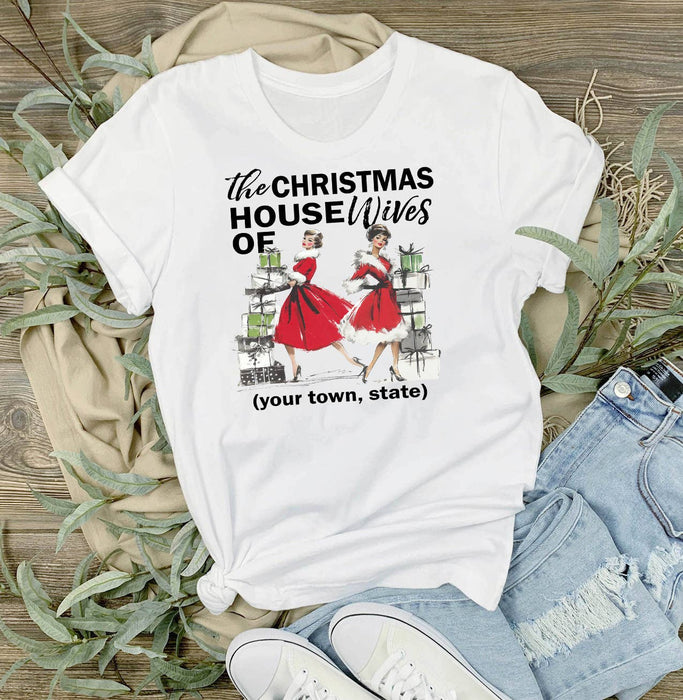 Retro Ladies Christmas Housewives T-Shirt
