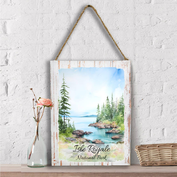 Isle Royale National Park Michigan  Wall Decor