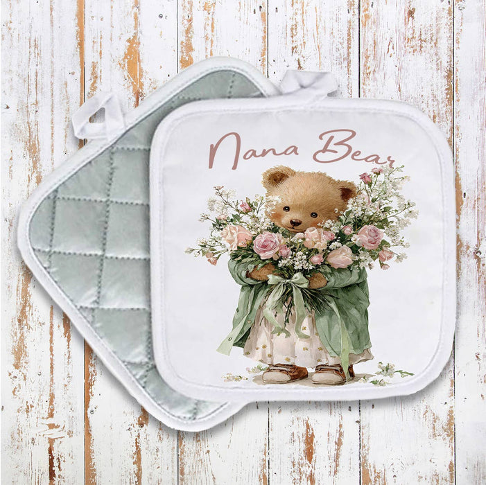Mother's Day Nana Bear Pot Holder