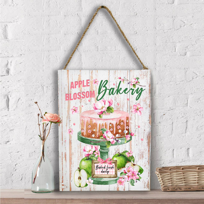 Apple Blossom Bakery Farmhouse Wall Decor