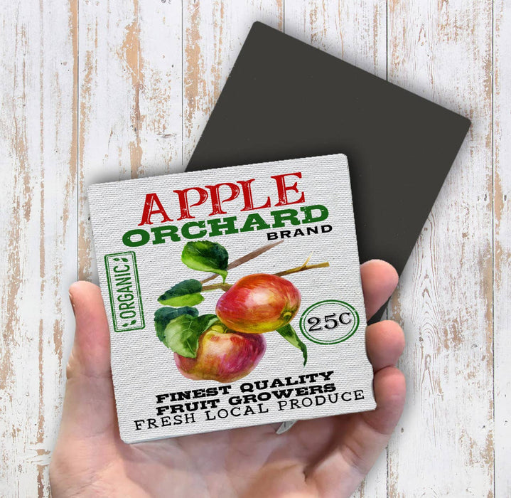 Farmhouse Apple Orchard Organic Magnet Fridge