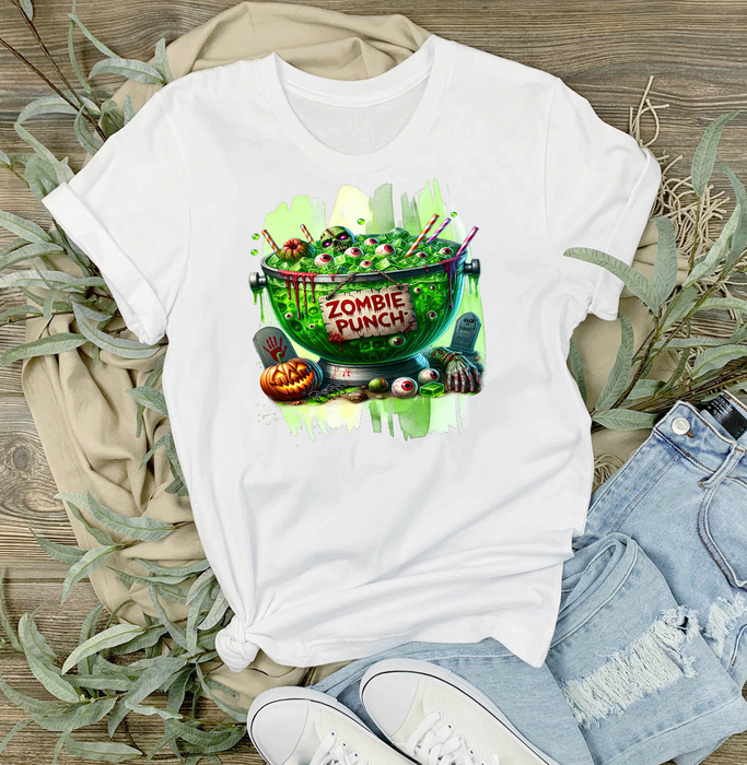 Halloween Zombie Punch T-Shirt